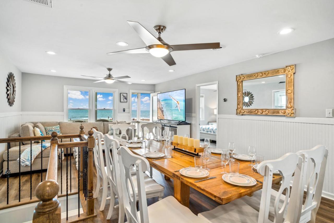 Ocean Daze - Sleeps 22, Direct Oceanfront, Renovated May 2022 Villa Holden Beach Kültér fotó